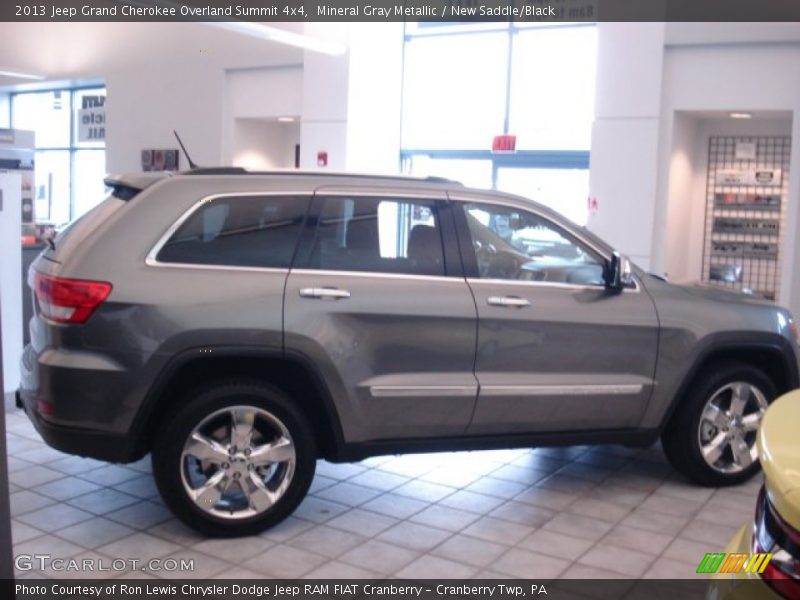 Mineral Gray Metallic / New Saddle/Black 2013 Jeep Grand Cherokee Overland Summit 4x4