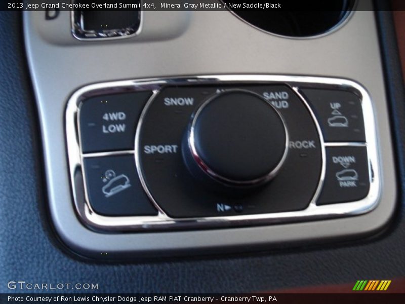 Mineral Gray Metallic / New Saddle/Black 2013 Jeep Grand Cherokee Overland Summit 4x4