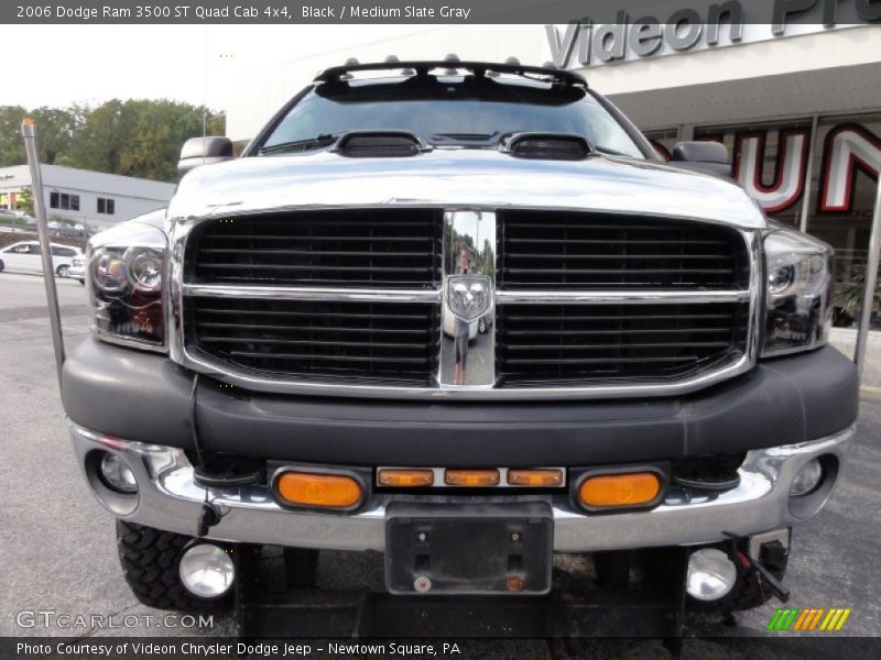 Black / Medium Slate Gray 2006 Dodge Ram 3500 ST Quad Cab 4x4