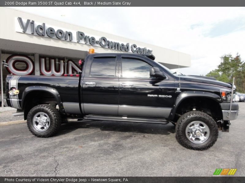 Black / Medium Slate Gray 2006 Dodge Ram 3500 ST Quad Cab 4x4