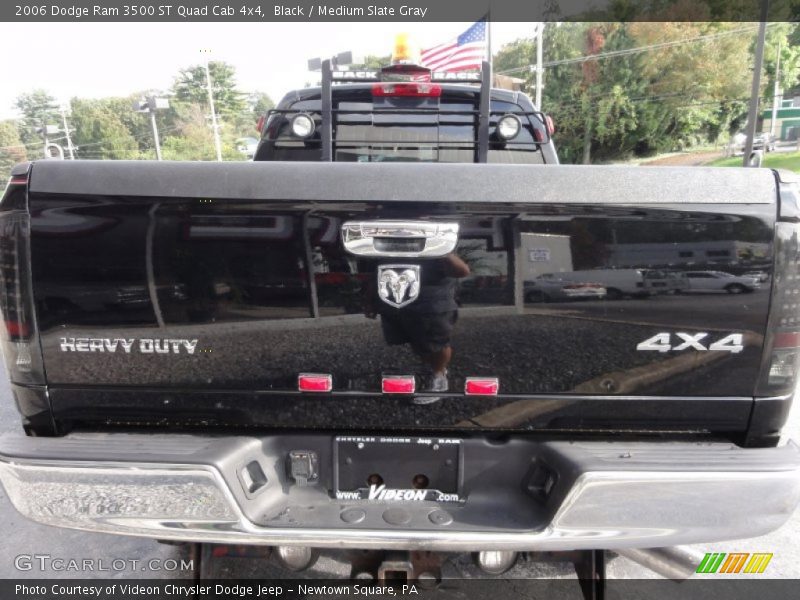 Black / Medium Slate Gray 2006 Dodge Ram 3500 ST Quad Cab 4x4
