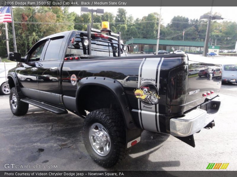 Black / Medium Slate Gray 2006 Dodge Ram 3500 ST Quad Cab 4x4