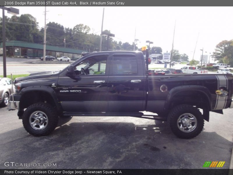 Black / Medium Slate Gray 2006 Dodge Ram 3500 ST Quad Cab 4x4