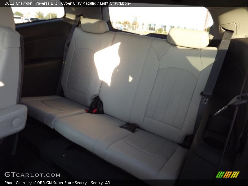 Cyber Gray Metallic / Light Gray/Ebony 2012 Chevrolet Traverse LTZ