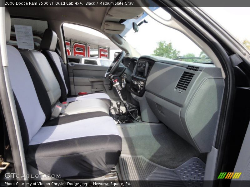 Black / Medium Slate Gray 2006 Dodge Ram 3500 ST Quad Cab 4x4