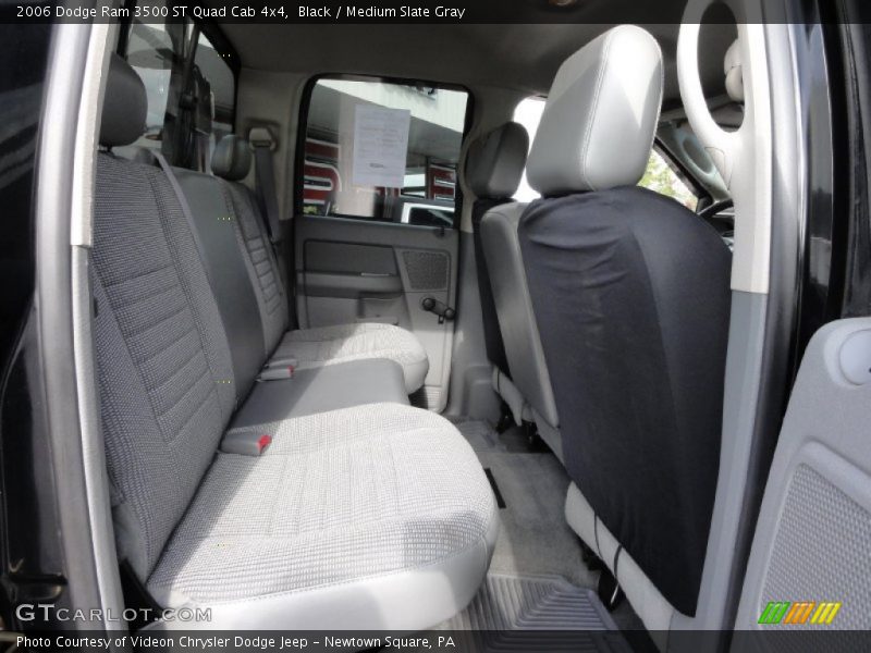 Black / Medium Slate Gray 2006 Dodge Ram 3500 ST Quad Cab 4x4