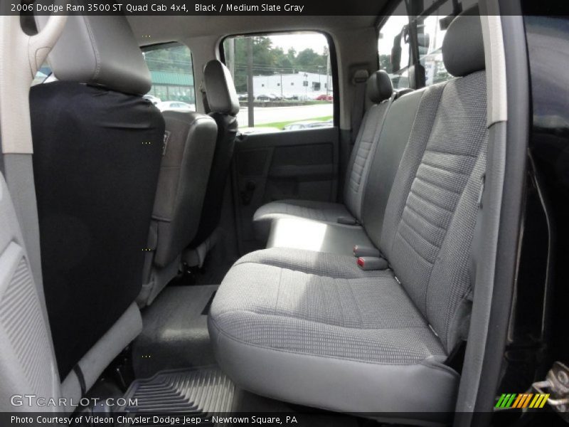 Black / Medium Slate Gray 2006 Dodge Ram 3500 ST Quad Cab 4x4