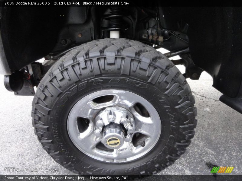 Black / Medium Slate Gray 2006 Dodge Ram 3500 ST Quad Cab 4x4