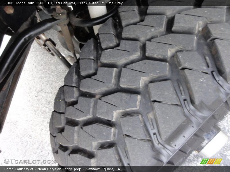 Black / Medium Slate Gray 2006 Dodge Ram 3500 ST Quad Cab 4x4
