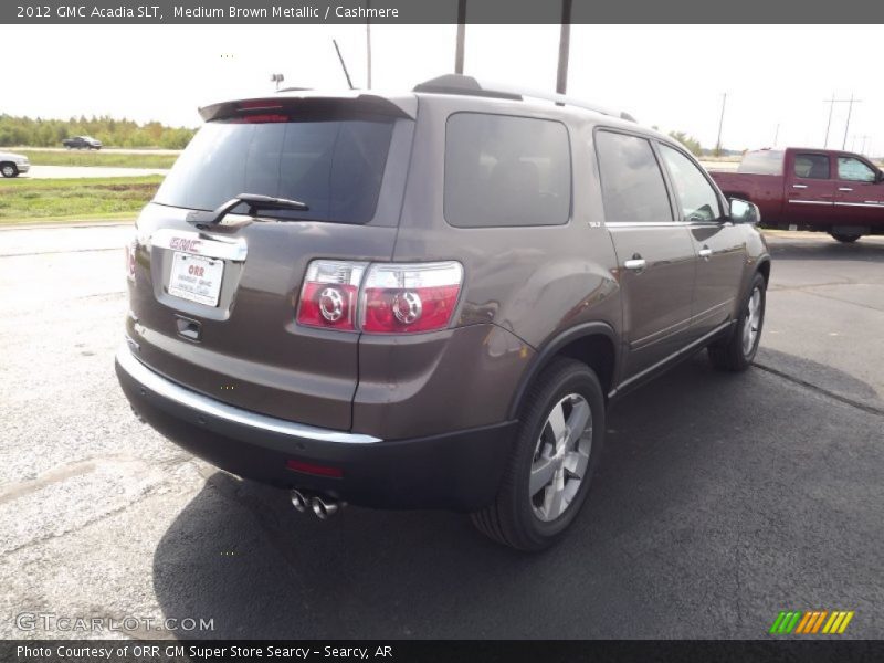 Medium Brown Metallic / Cashmere 2012 GMC Acadia SLT