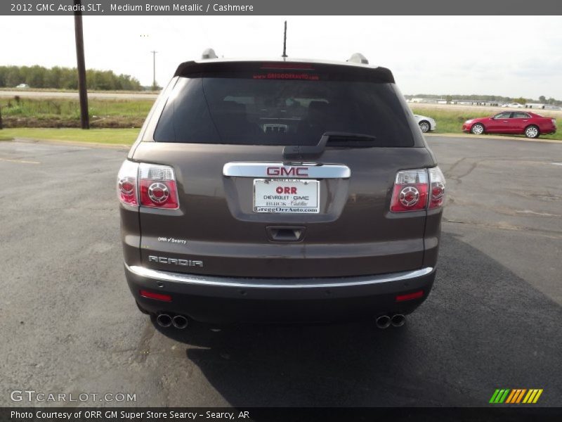 Medium Brown Metallic / Cashmere 2012 GMC Acadia SLT