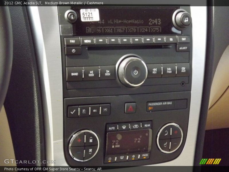 Medium Brown Metallic / Cashmere 2012 GMC Acadia SLT