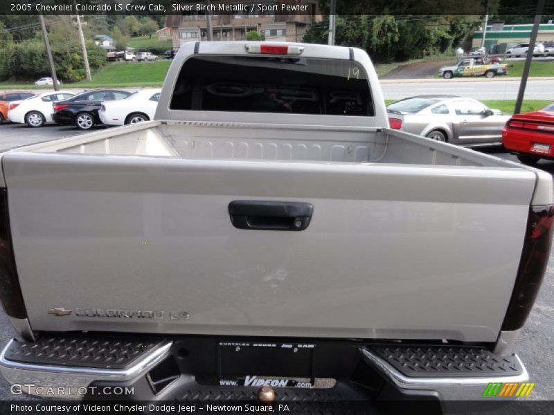 Silver Birch Metallic / Sport Pewter 2005 Chevrolet Colorado LS Crew Cab