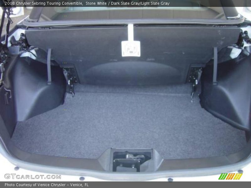 Stone White / Dark Slate Gray/Light Slate Gray 2008 Chrysler Sebring Touring Convertible