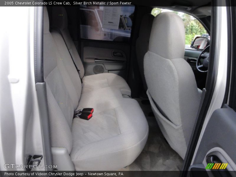 Silver Birch Metallic / Sport Pewter 2005 Chevrolet Colorado LS Crew Cab