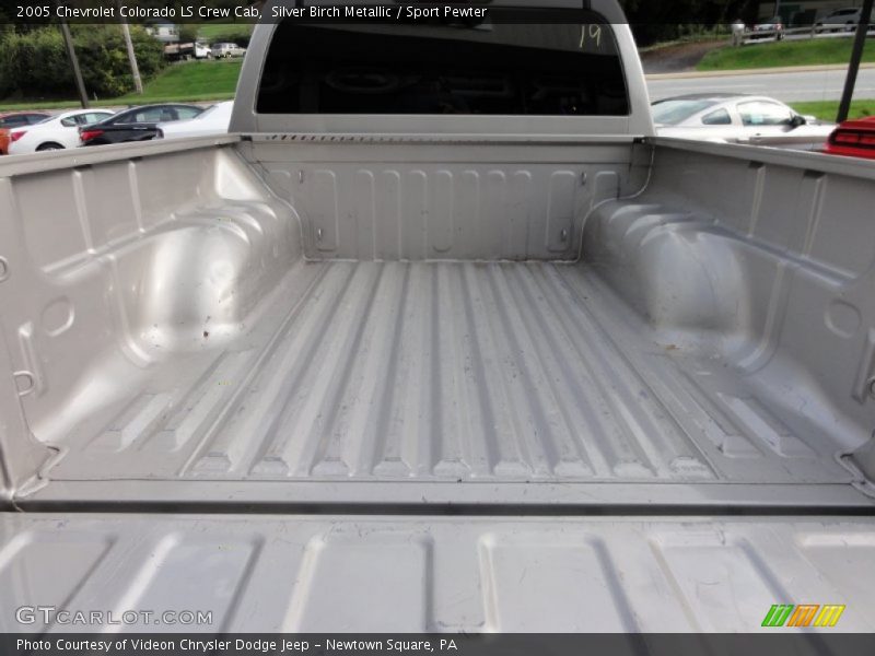 Silver Birch Metallic / Sport Pewter 2005 Chevrolet Colorado LS Crew Cab