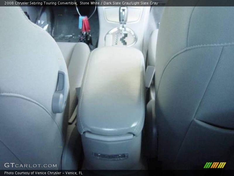 Stone White / Dark Slate Gray/Light Slate Gray 2008 Chrysler Sebring Touring Convertible