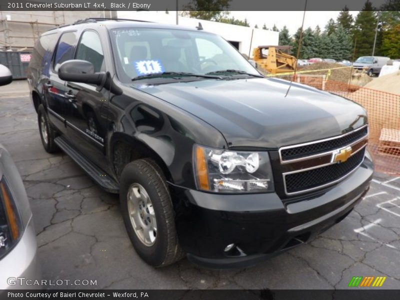 Black / Ebony 2011 Chevrolet Suburban LT 4x4
