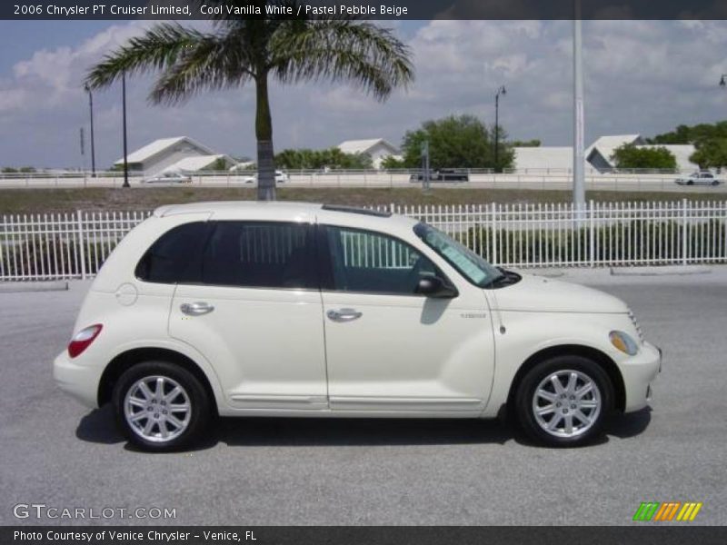Cool Vanilla White / Pastel Pebble Beige 2006 Chrysler PT Cruiser Limited