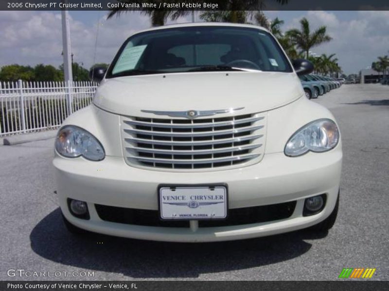 Cool Vanilla White / Pastel Pebble Beige 2006 Chrysler PT Cruiser Limited