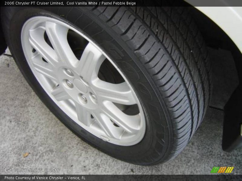 Cool Vanilla White / Pastel Pebble Beige 2006 Chrysler PT Cruiser Limited