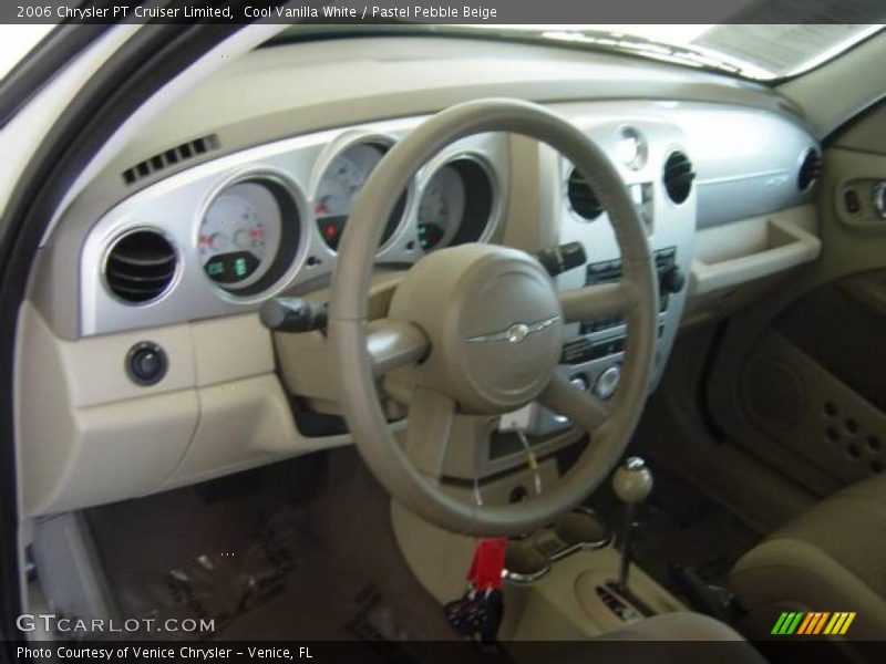Cool Vanilla White / Pastel Pebble Beige 2006 Chrysler PT Cruiser Limited