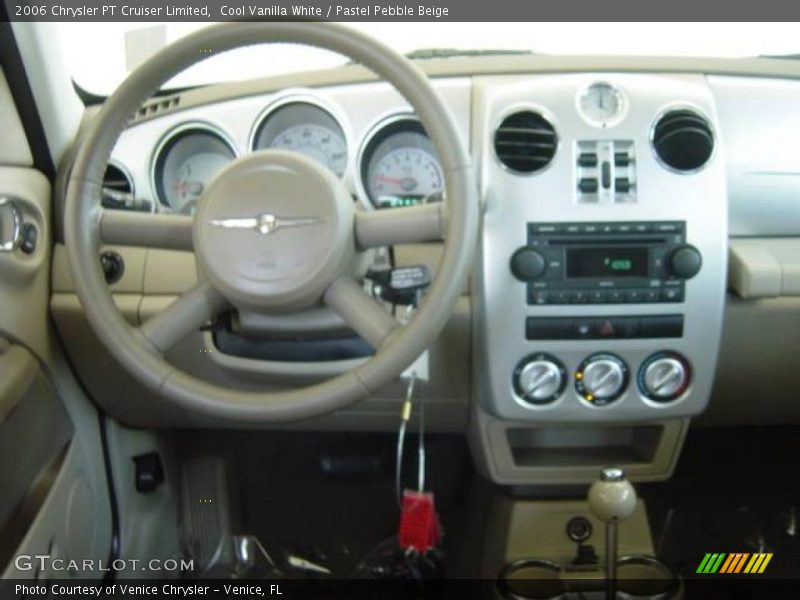 Cool Vanilla White / Pastel Pebble Beige 2006 Chrysler PT Cruiser Limited