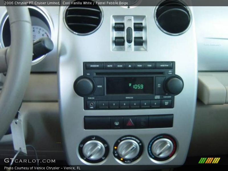 Cool Vanilla White / Pastel Pebble Beige 2006 Chrysler PT Cruiser Limited