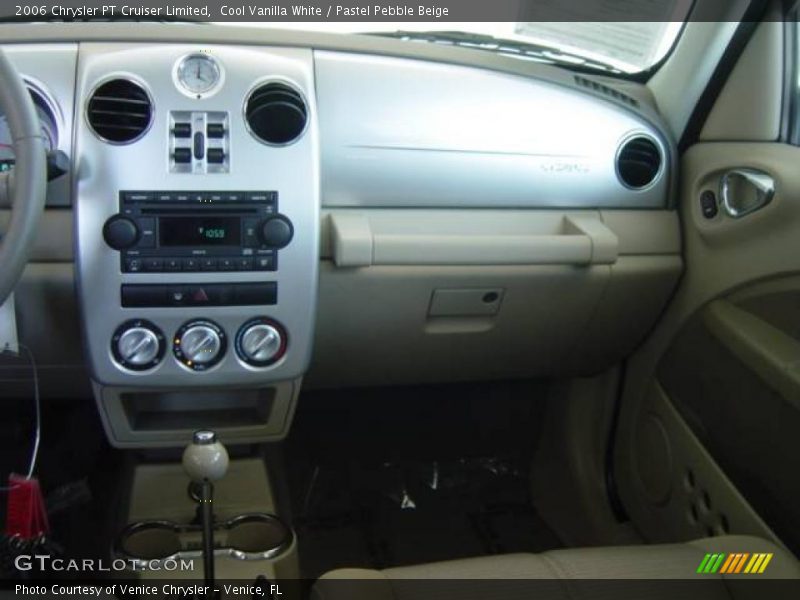 Cool Vanilla White / Pastel Pebble Beige 2006 Chrysler PT Cruiser Limited