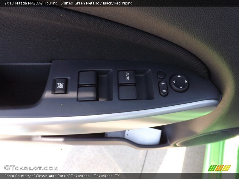 Spirted Green Metallic / Black/Red Piping 2013 Mazda MAZDA2 Touring