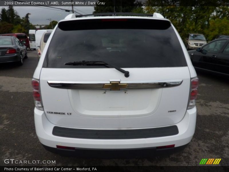 Summit White / Dark Gray 2009 Chevrolet Equinox LT AWD
