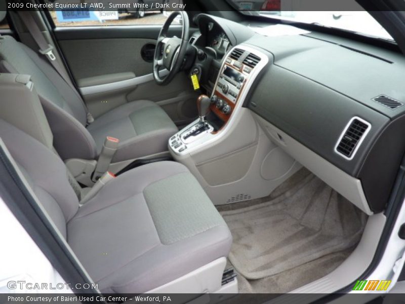 Summit White / Dark Gray 2009 Chevrolet Equinox LT AWD