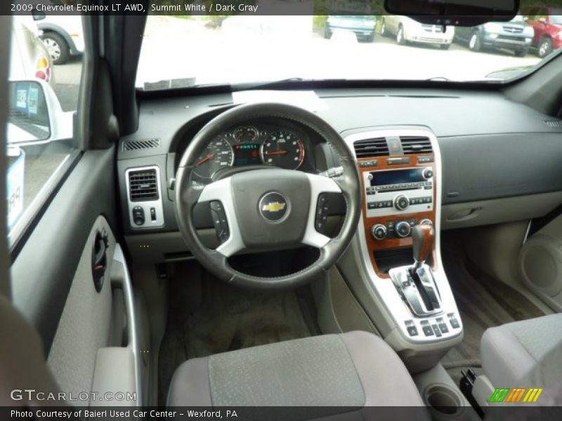 Summit White / Dark Gray 2009 Chevrolet Equinox LT AWD