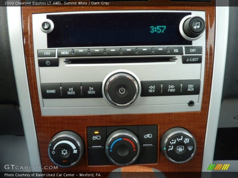 Summit White / Dark Gray 2009 Chevrolet Equinox LT AWD