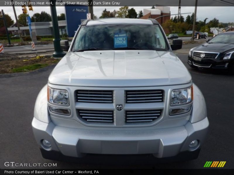Bright Silver Metallic / Dark Slate Gray 2010 Dodge Nitro Heat 4x4