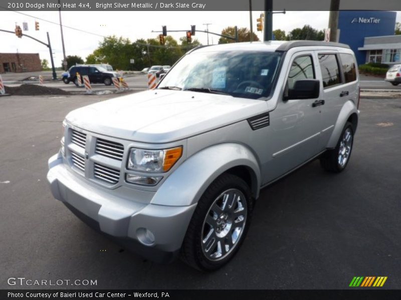 Bright Silver Metallic / Dark Slate Gray 2010 Dodge Nitro Heat 4x4