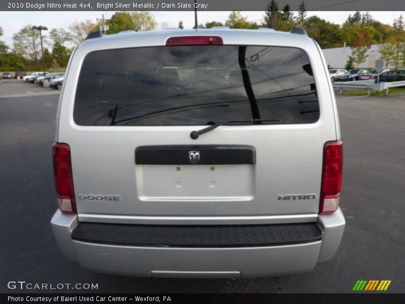 Bright Silver Metallic / Dark Slate Gray 2010 Dodge Nitro Heat 4x4