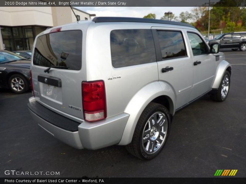 Bright Silver Metallic / Dark Slate Gray 2010 Dodge Nitro Heat 4x4