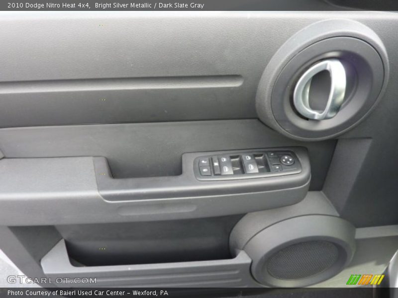 Bright Silver Metallic / Dark Slate Gray 2010 Dodge Nitro Heat 4x4