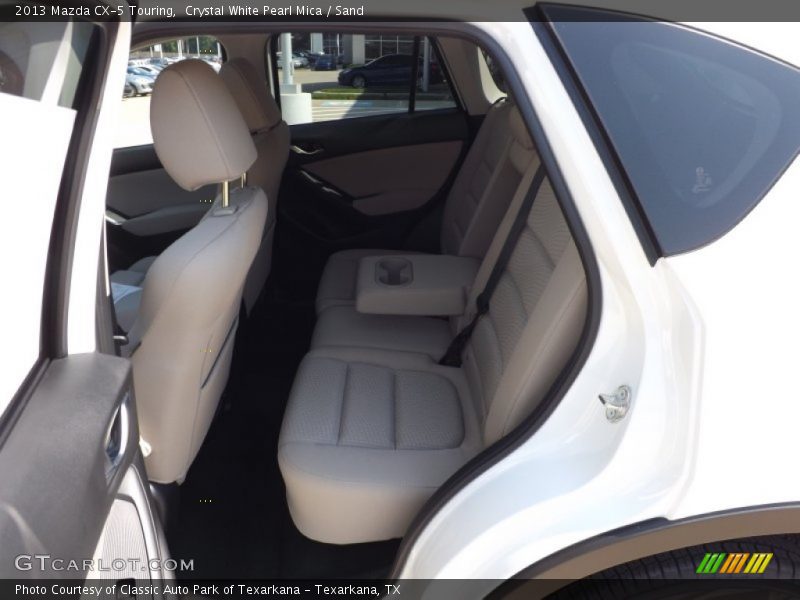 Crystal White Pearl Mica / Sand 2013 Mazda CX-5 Touring
