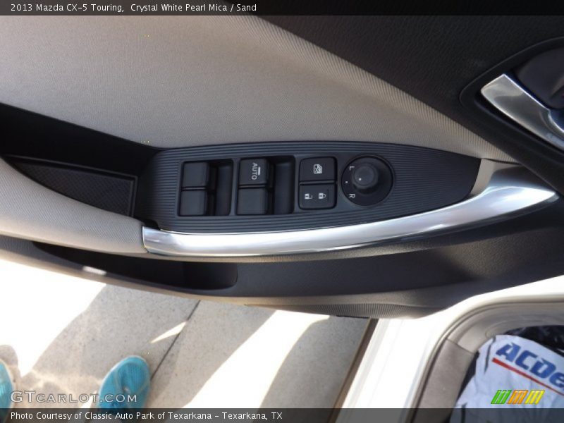 Crystal White Pearl Mica / Sand 2013 Mazda CX-5 Touring