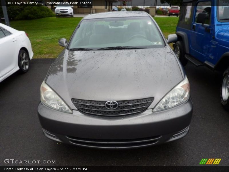 Phantom Gray Pearl / Stone 2003 Toyota Camry LE