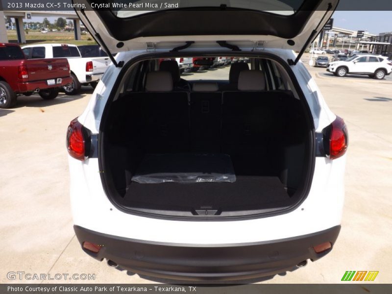 Crystal White Pearl Mica / Sand 2013 Mazda CX-5 Touring
