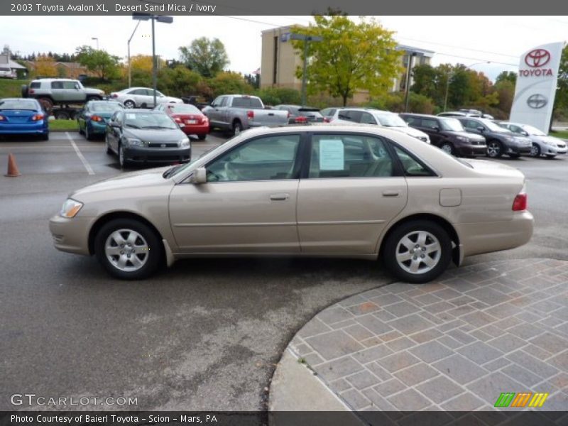 Desert Sand Mica / Ivory 2003 Toyota Avalon XL