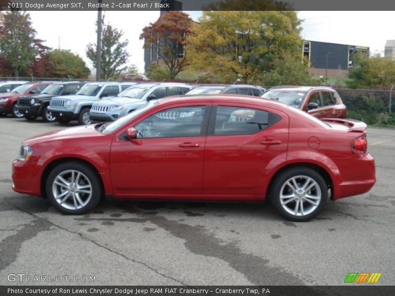 Redline 2-Coat Pearl / Black 2013 Dodge Avenger SXT