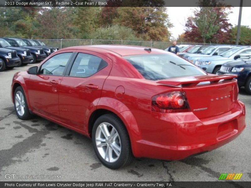 Redline 2-Coat Pearl / Black 2013 Dodge Avenger SXT