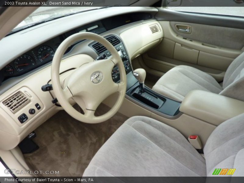 Desert Sand Mica / Ivory 2003 Toyota Avalon XL