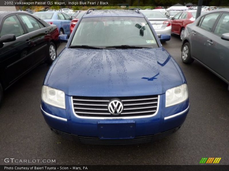 Indigo Blue Pearl / Black 2002 Volkswagen Passat GLS Wagon
