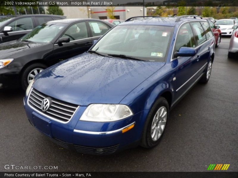 Indigo Blue Pearl / Black 2002 Volkswagen Passat GLS Wagon