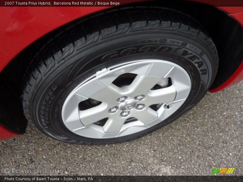 Barcelona Red Metallic / Bisque Beige 2007 Toyota Prius Hybrid